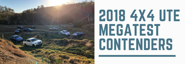 2018 mega ute shootout contenders