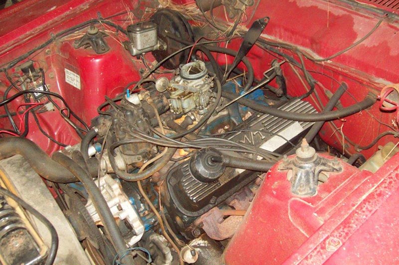 Ford -falcon -resto -engine -bay