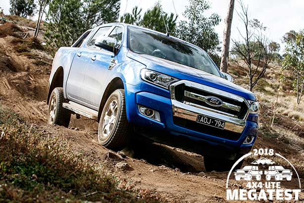 Ford -Ranger -driving -downhill -offroad