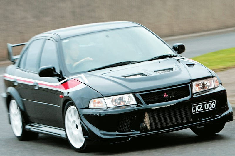 Mitsubishi -evo -rear