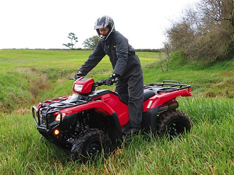 2014 Honda TRX500FM2 test