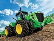 John Deere 9R_tractor _field