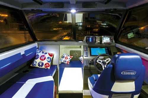 Interior of Stabicraft 2900